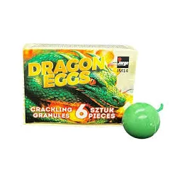 TRZASKAJĄCE KULKI DRAGON EGGS JM14